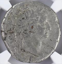 Egypt, Alexandria Nero AD 54-68 Tetradrachm NGC Ch F 