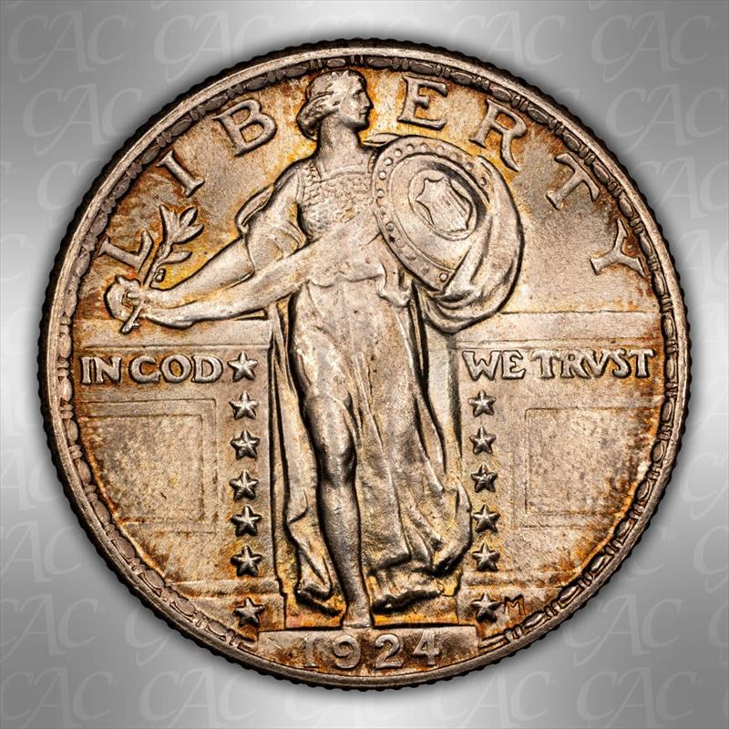 1924 25C CACG MS 65 FH 