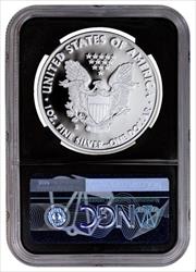 2020-S $1 American Silver Eagle First Day of Issue PF70 NGC "Miles Standish" Signature