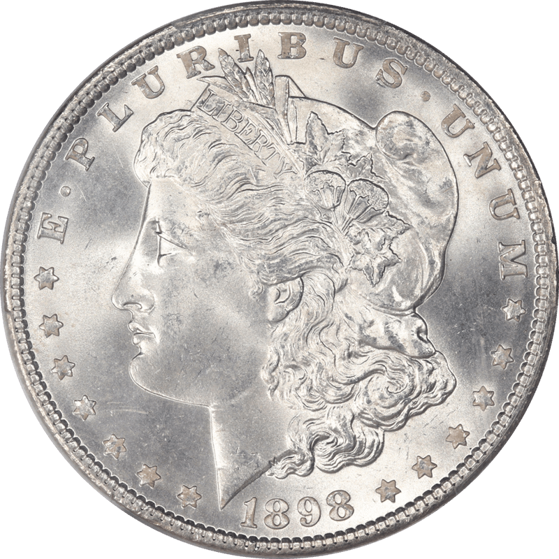 1898 Morgan Silver Dollar $1 CGS MS67 