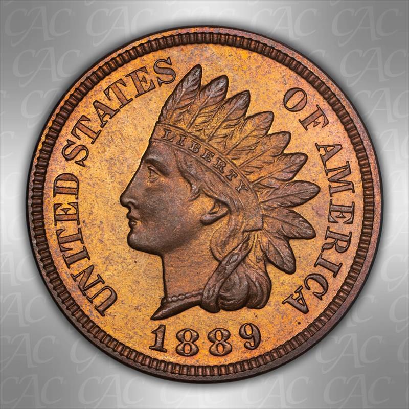 1889 1C CACG PF 67 BN