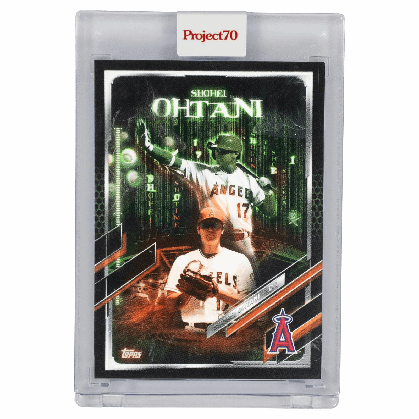 2021 TOPPS PROJECT 70 SHOHEI OHTANI BY THE SHOE SURGEON 550 