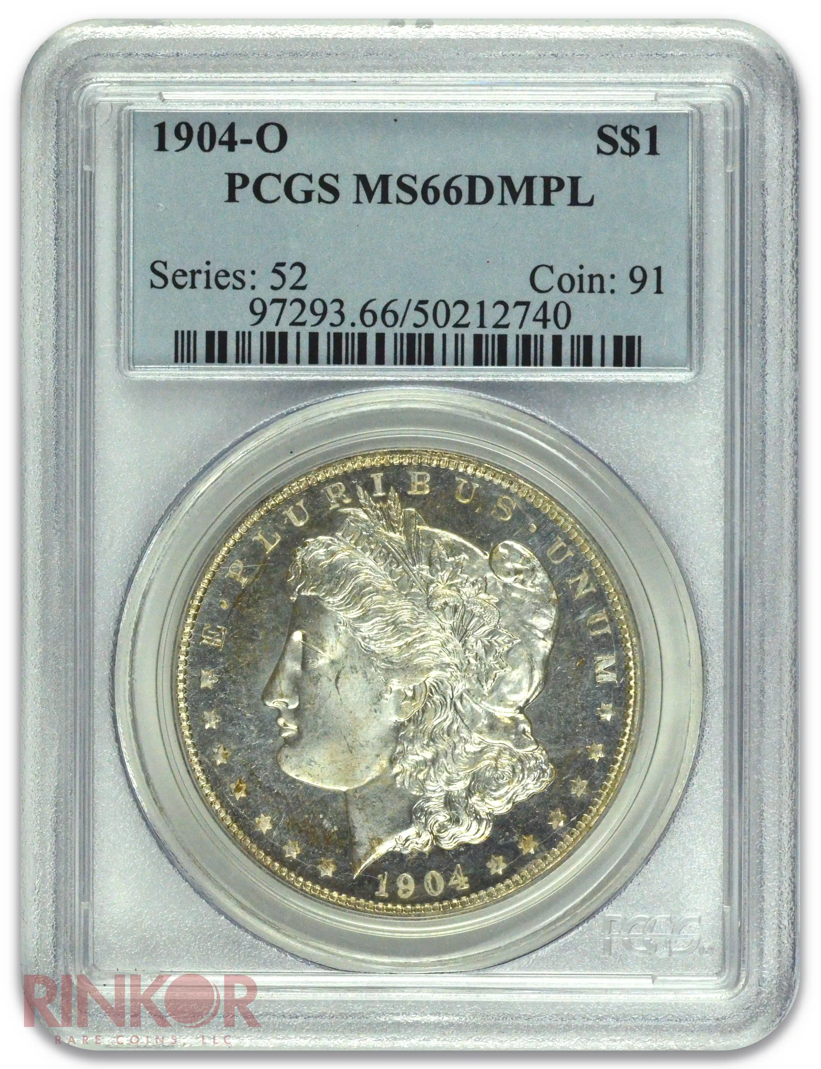 1904-O $1 Morgan Dollar PCGS MS 66 DMPL