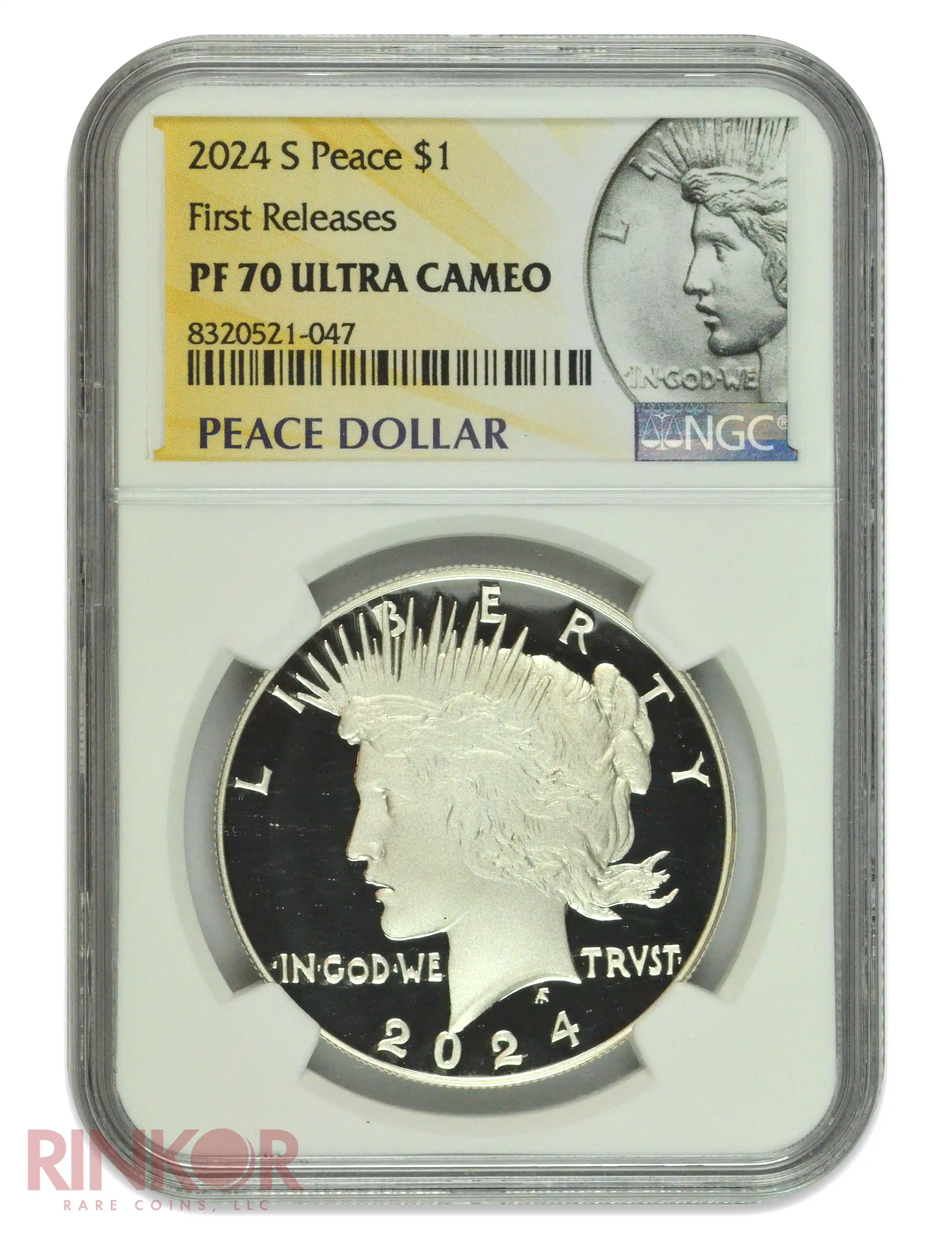 2024-S $1 Peace Dollar First Releases NGC PF 70