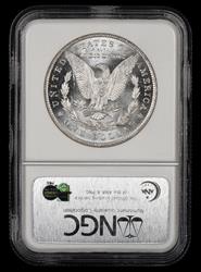 1890 O $1 NGC MS 63 PL