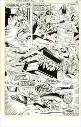 Justice League of America #204 ,Page 22 Artist:  Don Heck (Penciller) ,  Romeo Tanghal (Inker) Media Type: Pen and Ink Art Type: Interior Page 