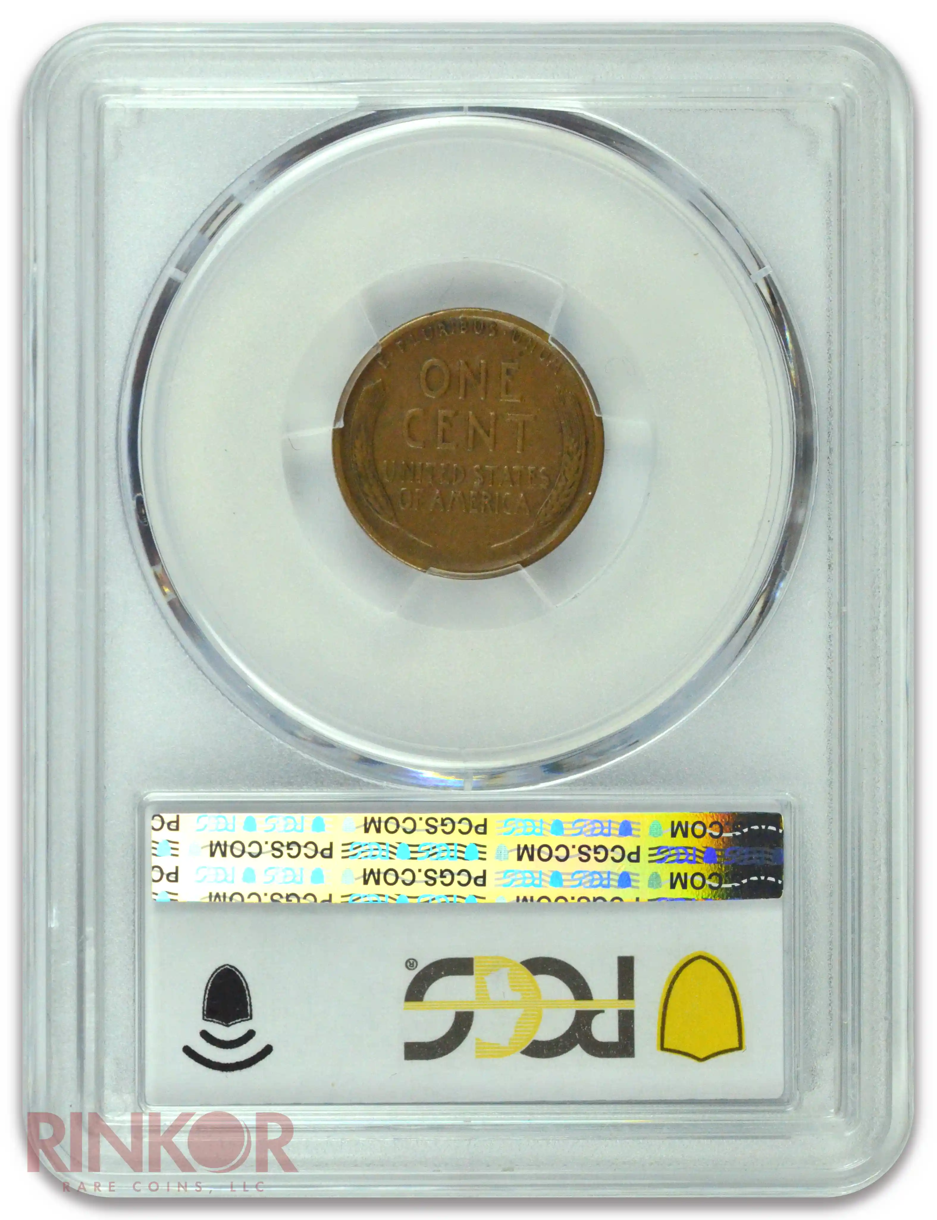 1922 No D 1C Strong Reverse Lincoln Wheat Cent PCGS VF-30 CAC