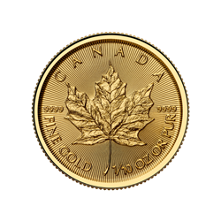 2025 1/10 OZ CANADIAN GOLD MAPLE LEAF 