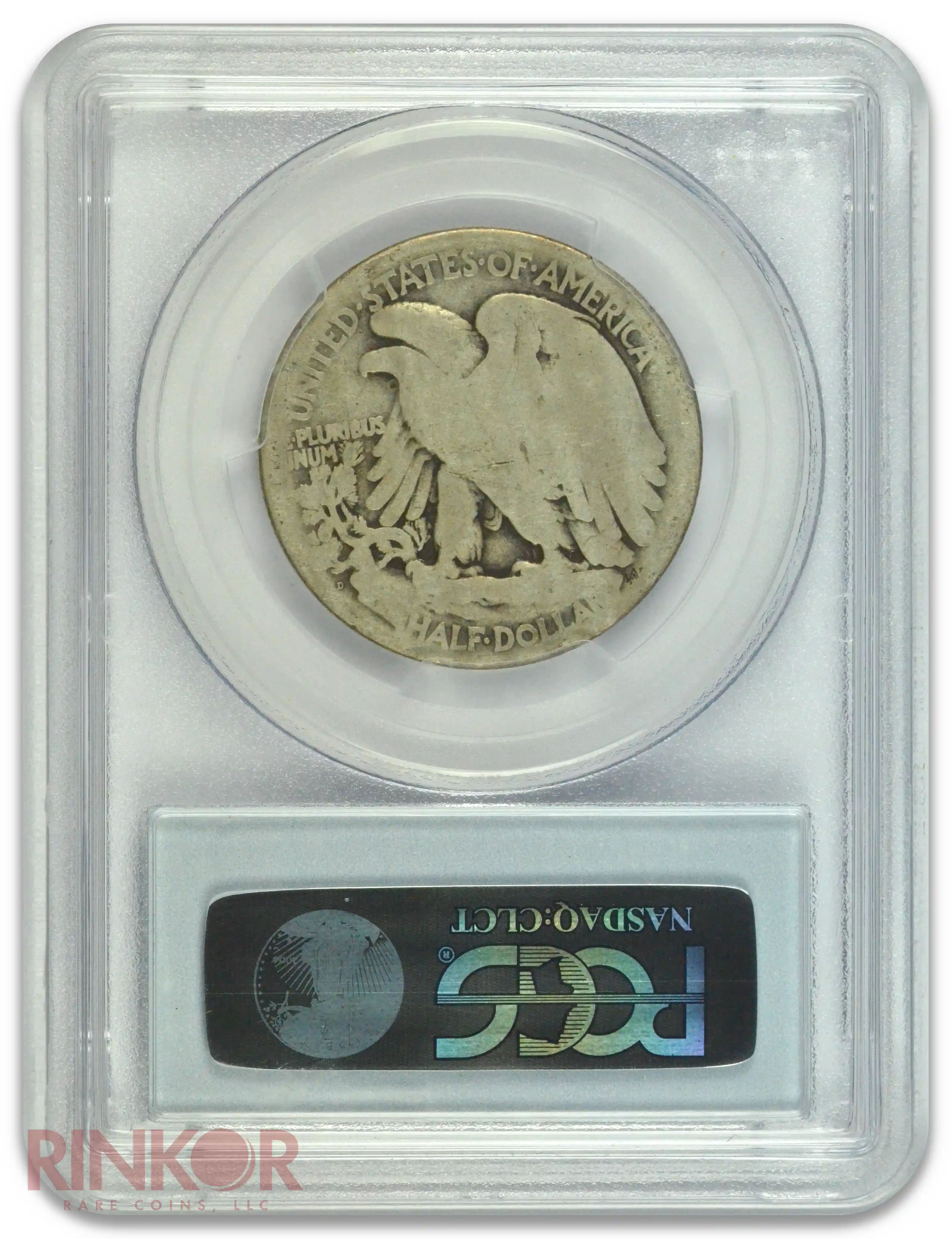 1921-D Walking Liberty Half Dollar PCGS AG-3