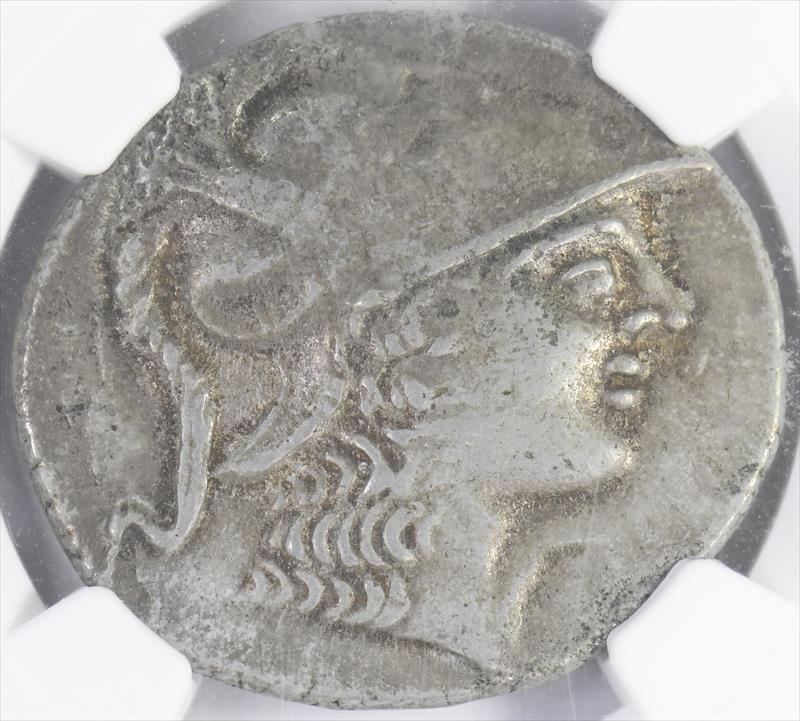 A Pamphylia, Side AR Tetradrachm 2nd to 1st Centuries BC NGC AU, 4371937001 