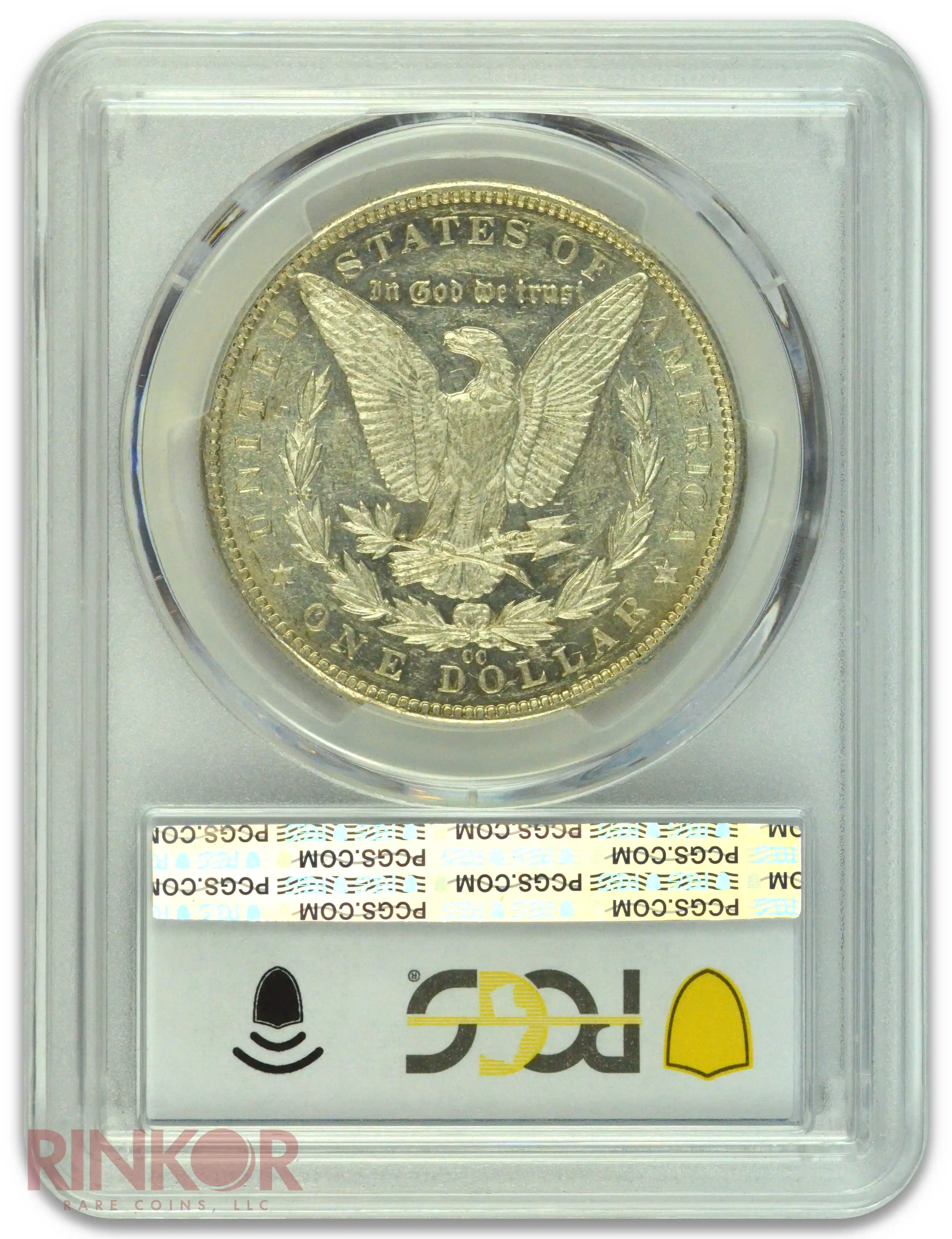 1889-CC $1 Morgan Dollar PCGS AU-55