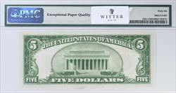 Fr. 1951-G 1928A Chicago $5 Federal Reserve PMG 66 EPQ 