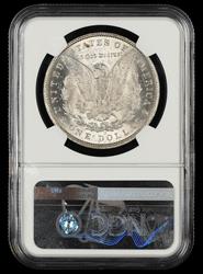 1891 O $1 NGC  MS60