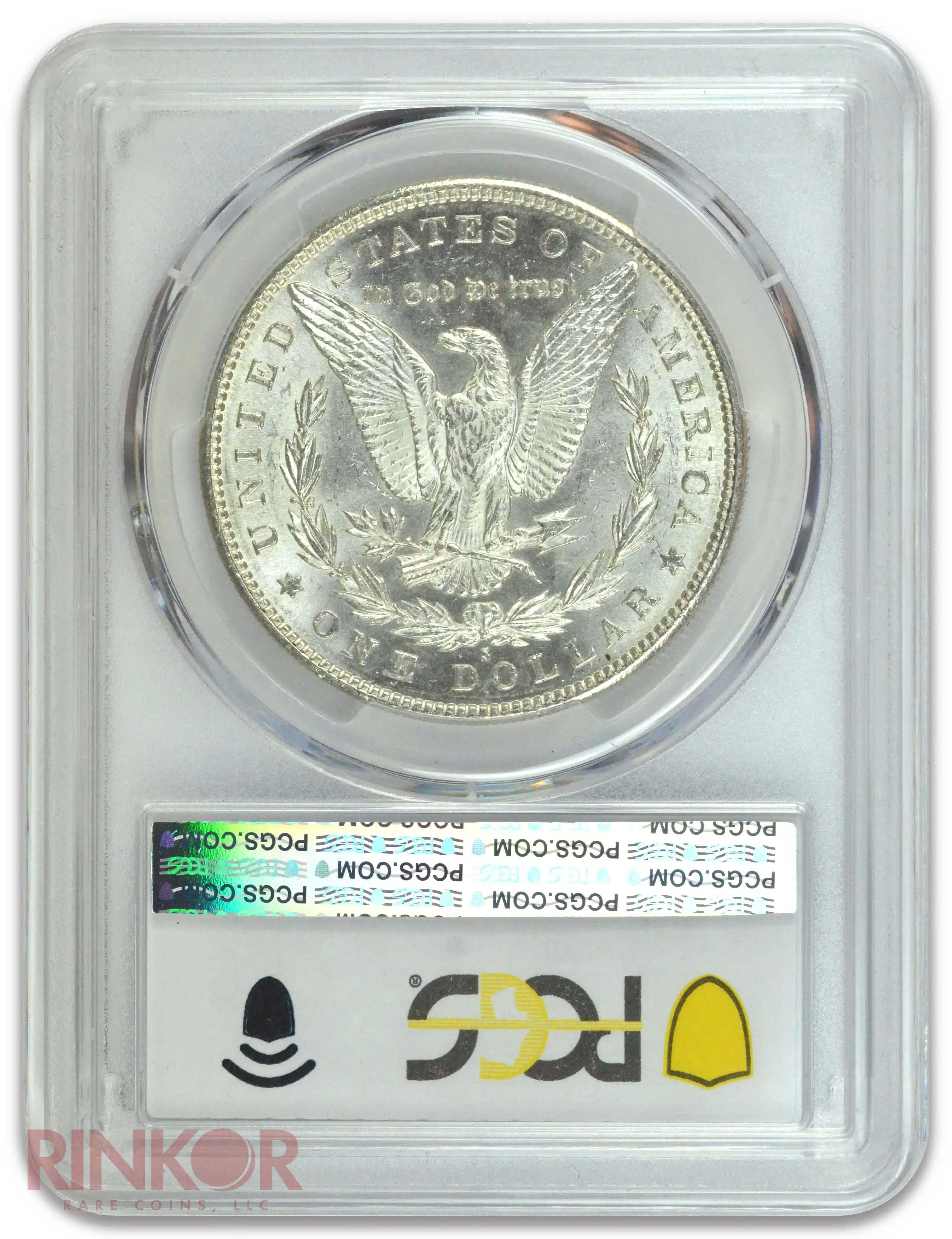 1890-S $1 Morgan Dollar PCGS MS 62