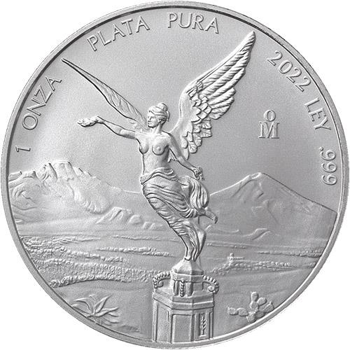 2022 1oz .999 Mexican Silver Libertad 