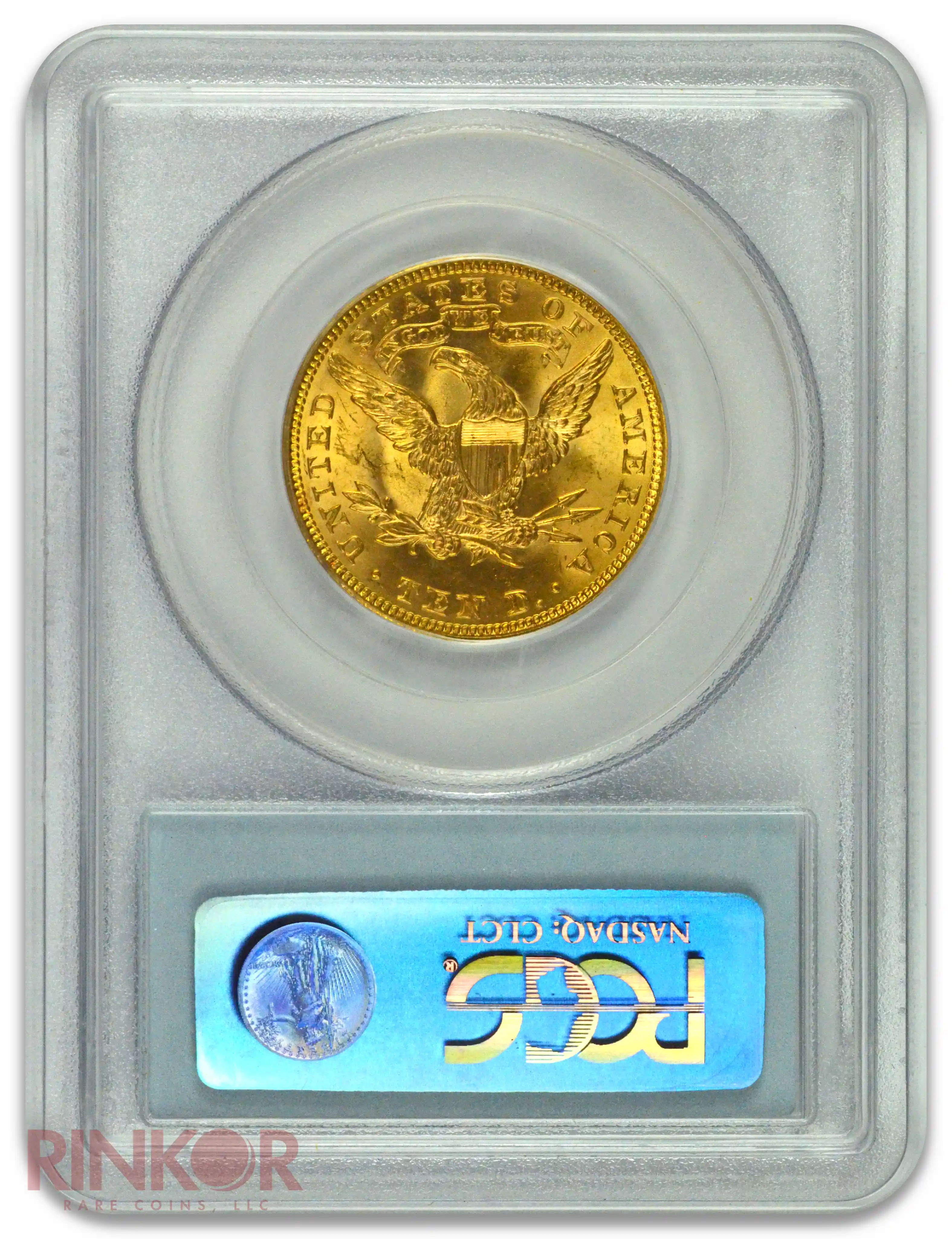1907 $10 Liberty Head PCGS MS 64