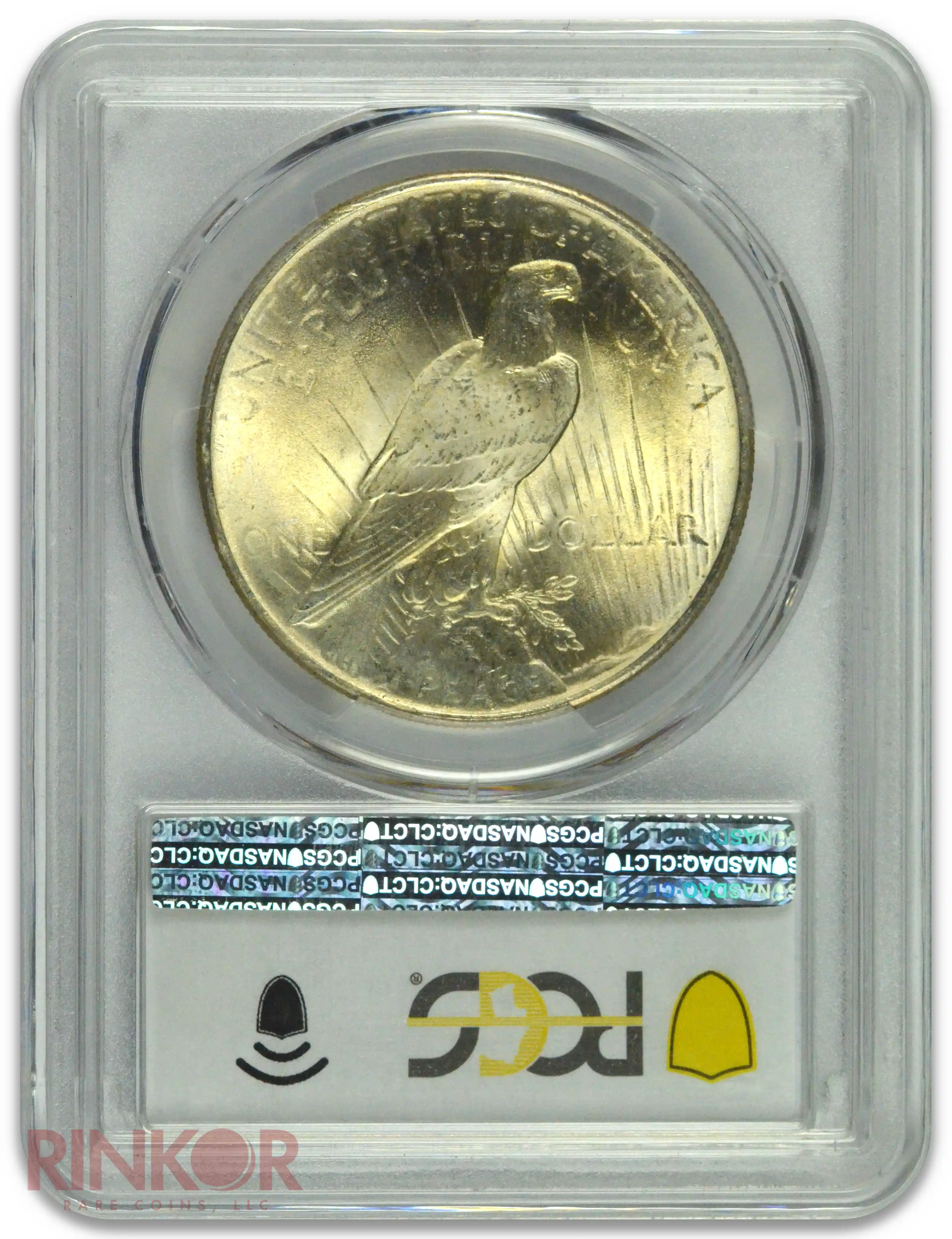 1924 $1 Peace Dollar PCGS MS 66+ CAC