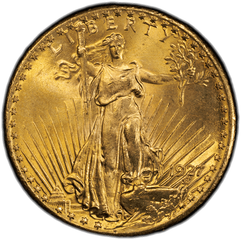 1927 $20 PCGS MS 66 CAC