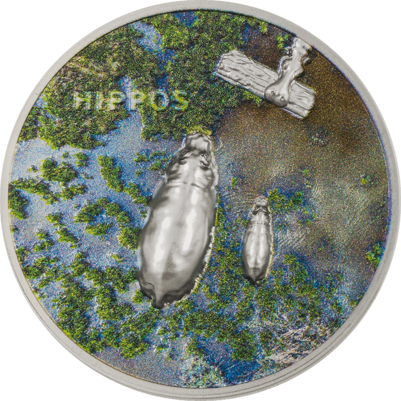 2023 Split Views Series -1oz Silver Hippos- 