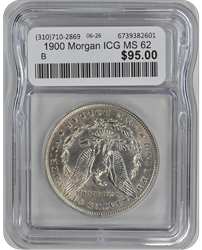 1900 Morgan ICG MS 62