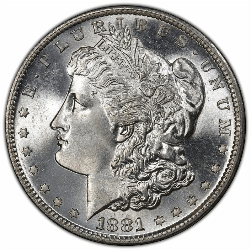 1881-S $1 PCGS MS 67 CAC