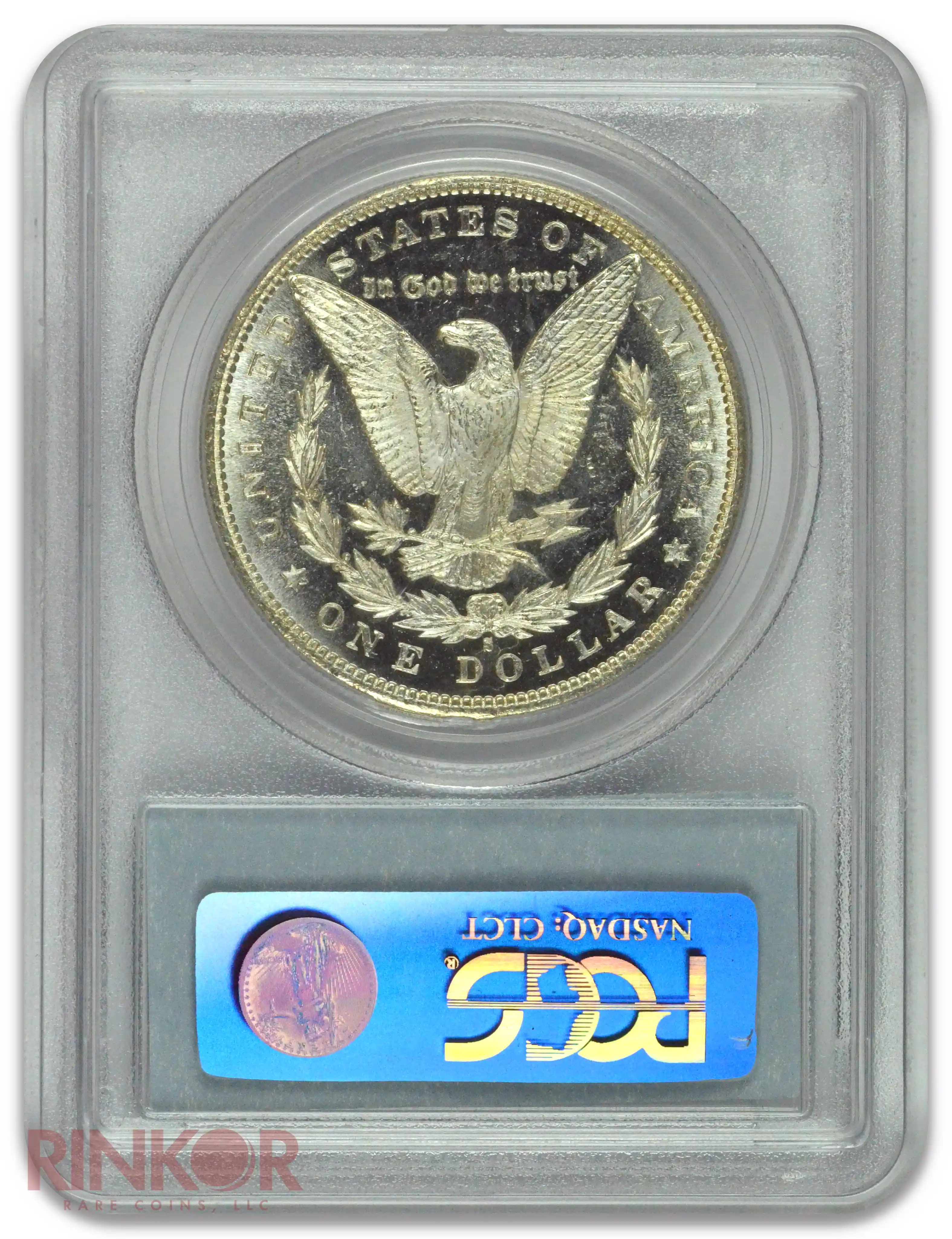 1881-S $1 Morgan Dollar PCGS MS 64 DMPL