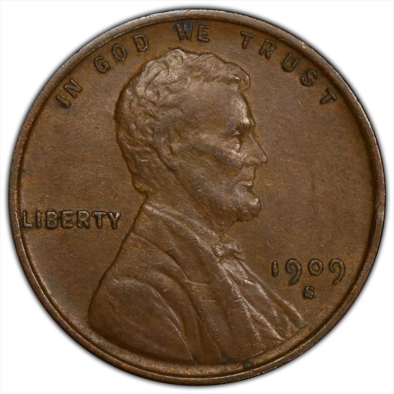 1909-S VDB 1C PCGS AU-55 CAC