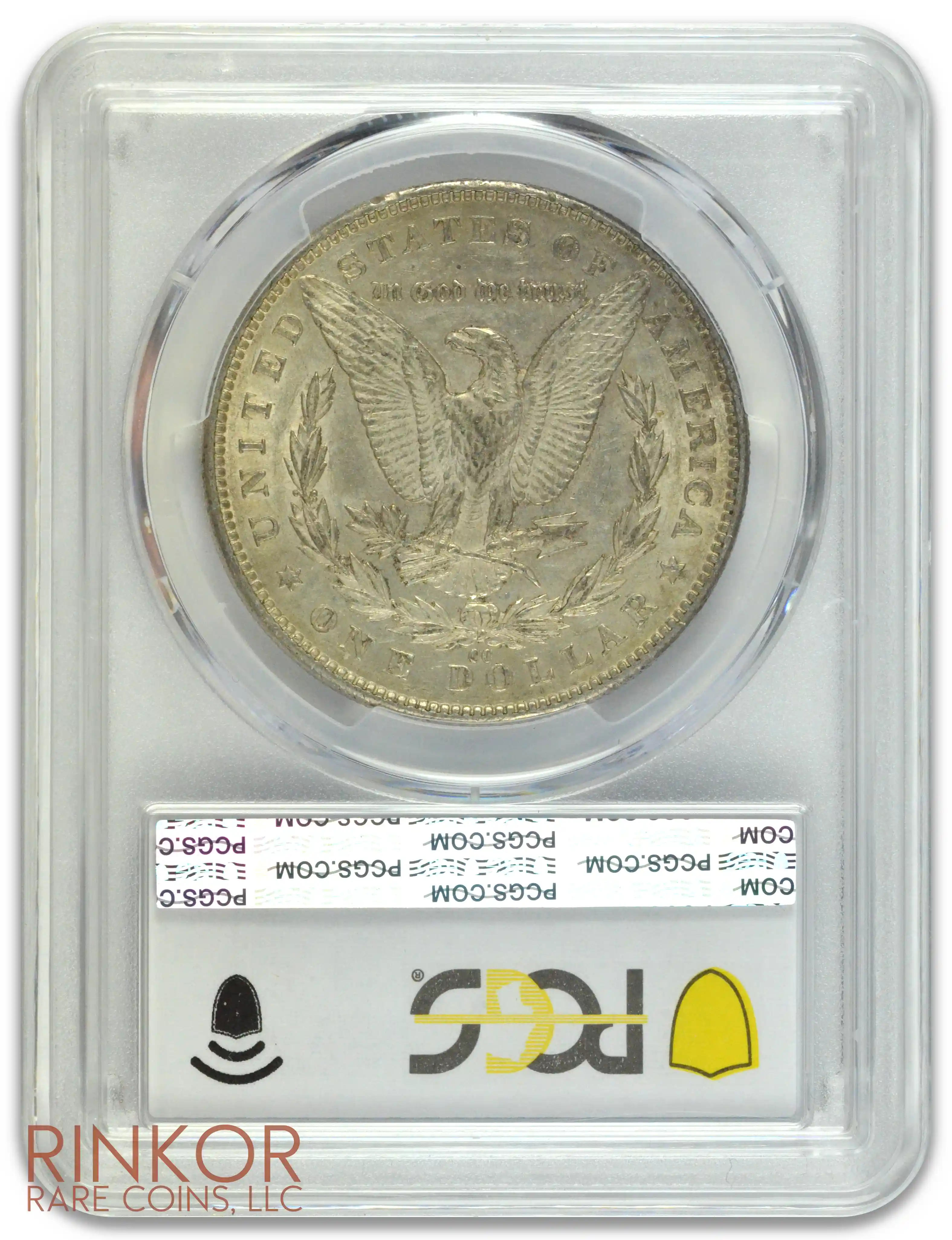 1890-CC $1 PCGS AU-55