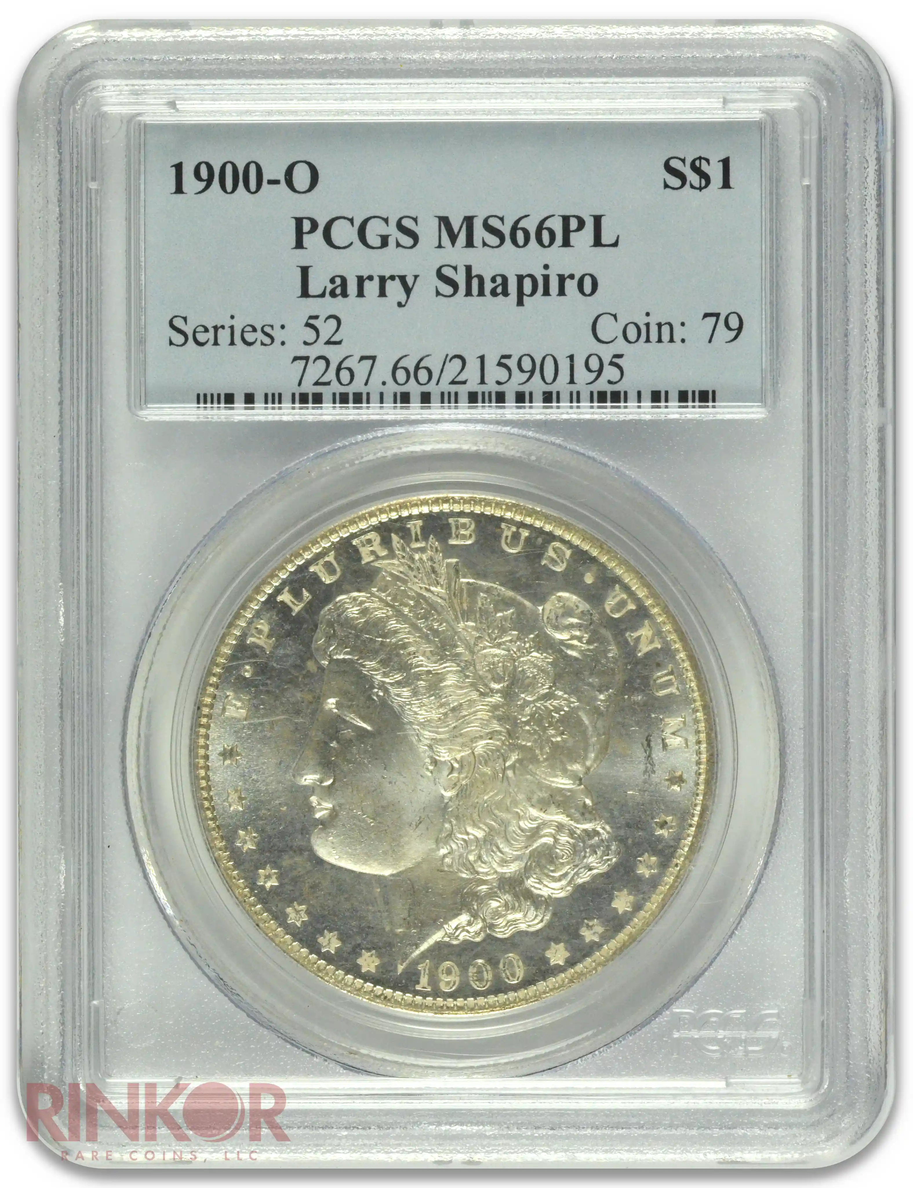 1900-O $1 PCGS MS 66 PL