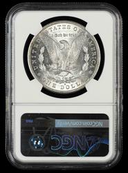 1889 S $1 NGC AU-58