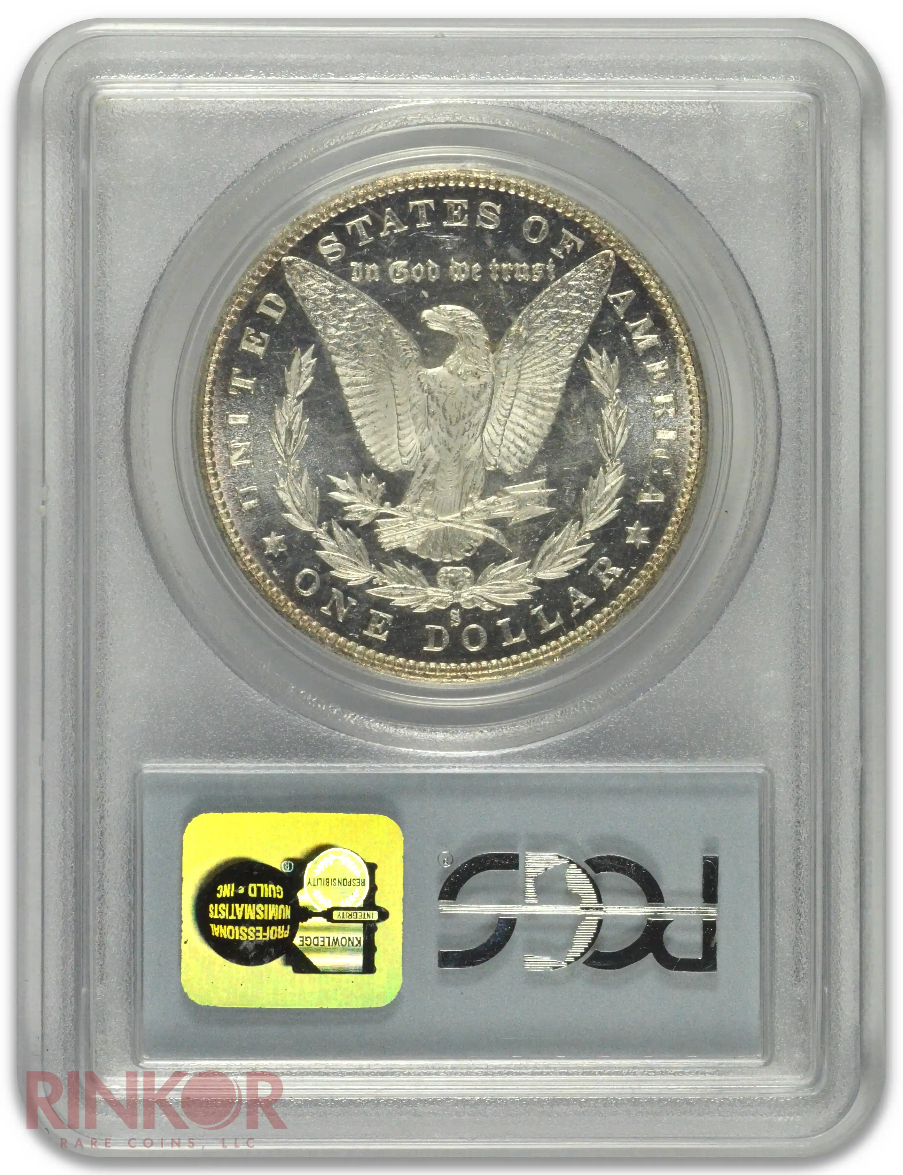 1880-S $1 PCGS MS 66 PL CAC