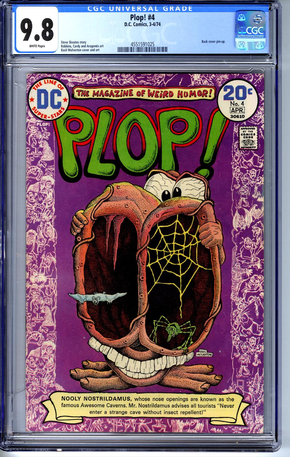 Plop! #4 CGC 9.8 9.8