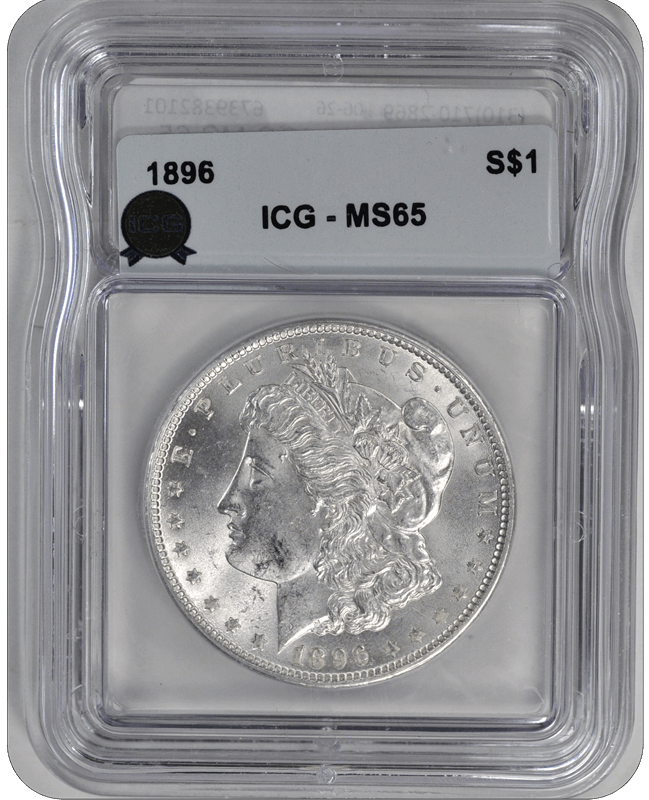 1896 Morgan ICG MS 65