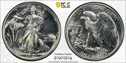 1941 50C PCGS PR 67 CAC