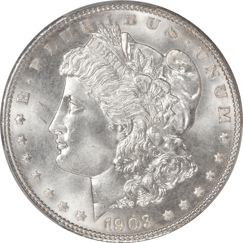 1903 Morgan Silver Dollar $1 PCGS MS66 CAC - Nice White Coin, PQ++