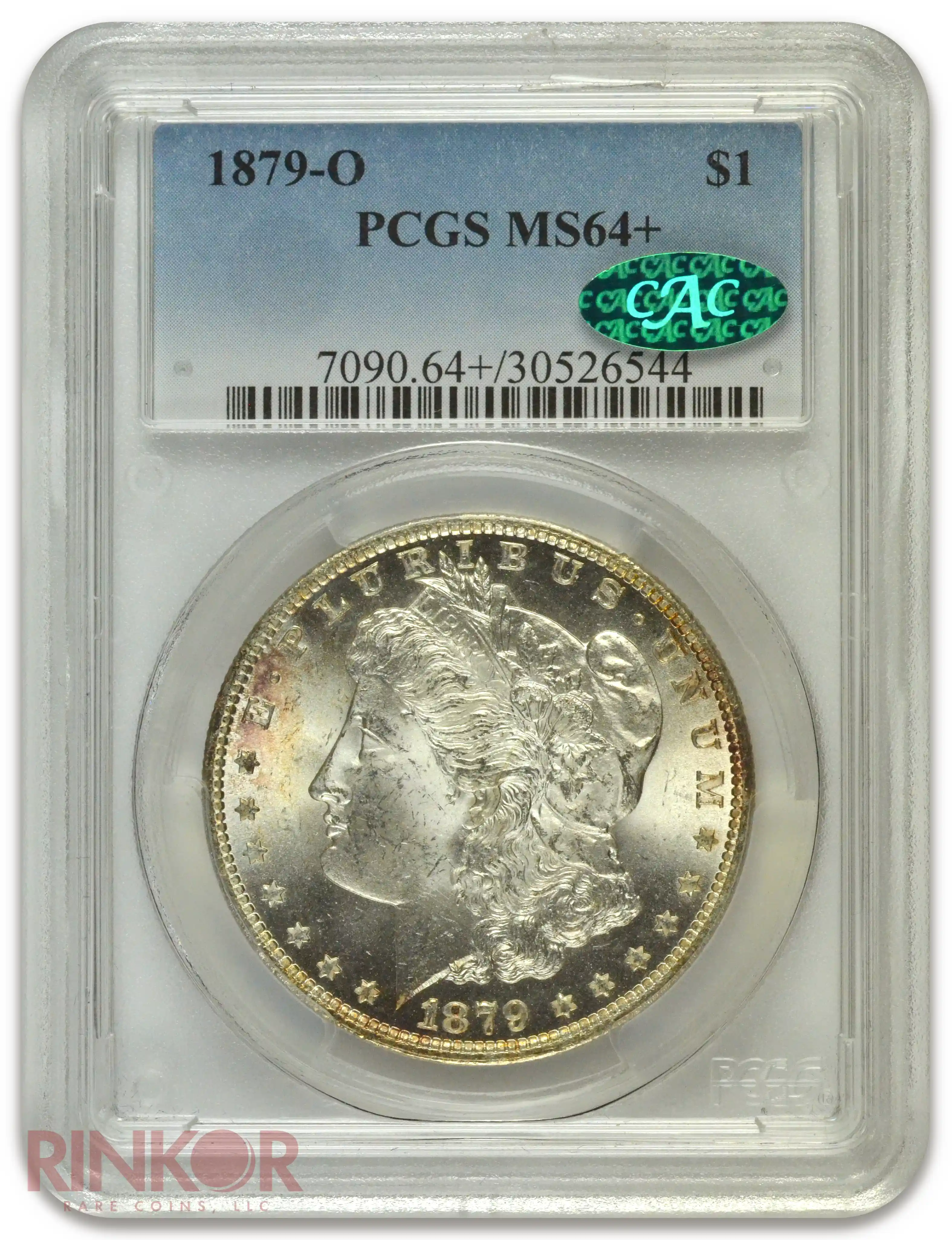1879-O $1 Morgan Dollar PCGS MS 64+ CAC