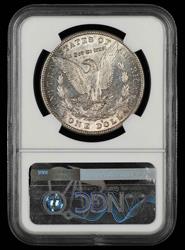 1888 S $1 NGC AU 58