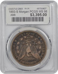1893-S Morgan PCGS VG-Detail
