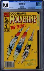 Wolverine #50 CGC 9.8 (Marvel, 1992) Newstand Edition 