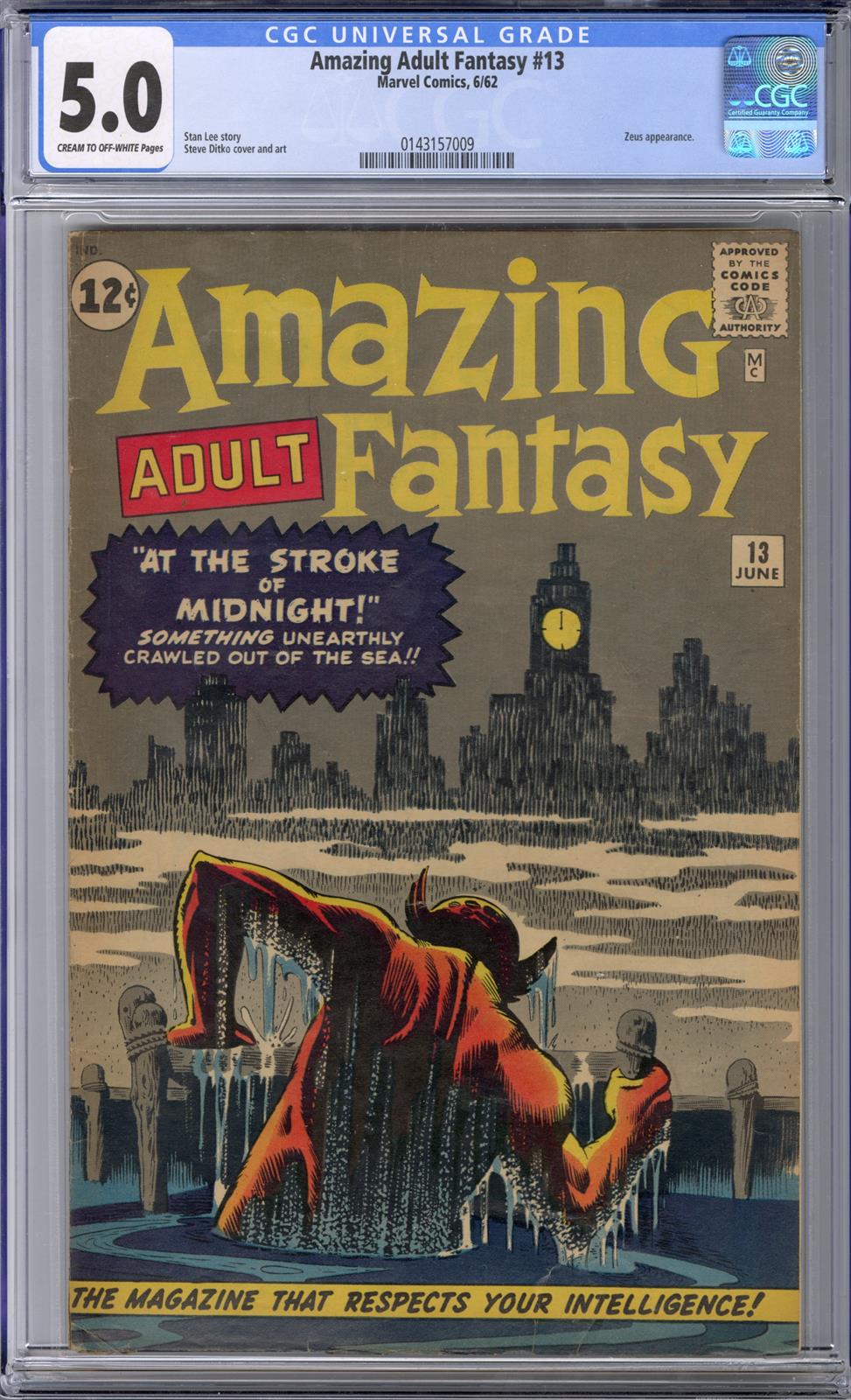 Amazing Adult Fantasy #13 CGC 5.0 5.0