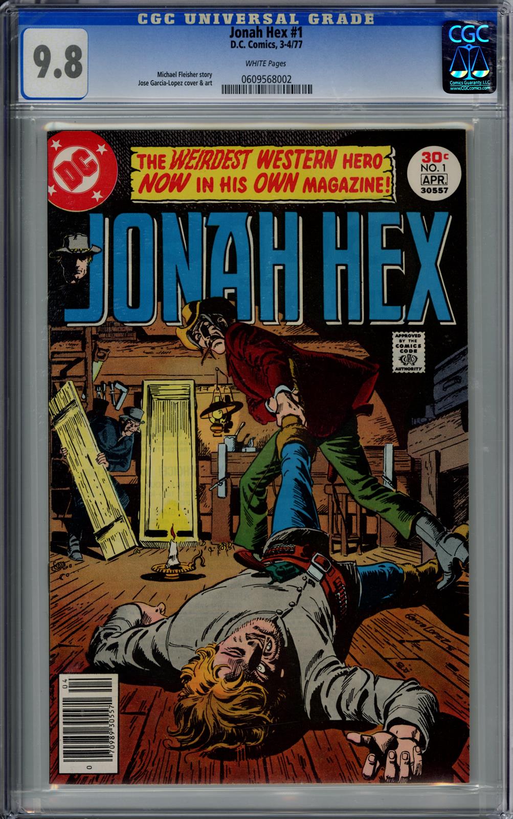 Jonah Hex #1 CGC 9.8 (D.C., 1977) 