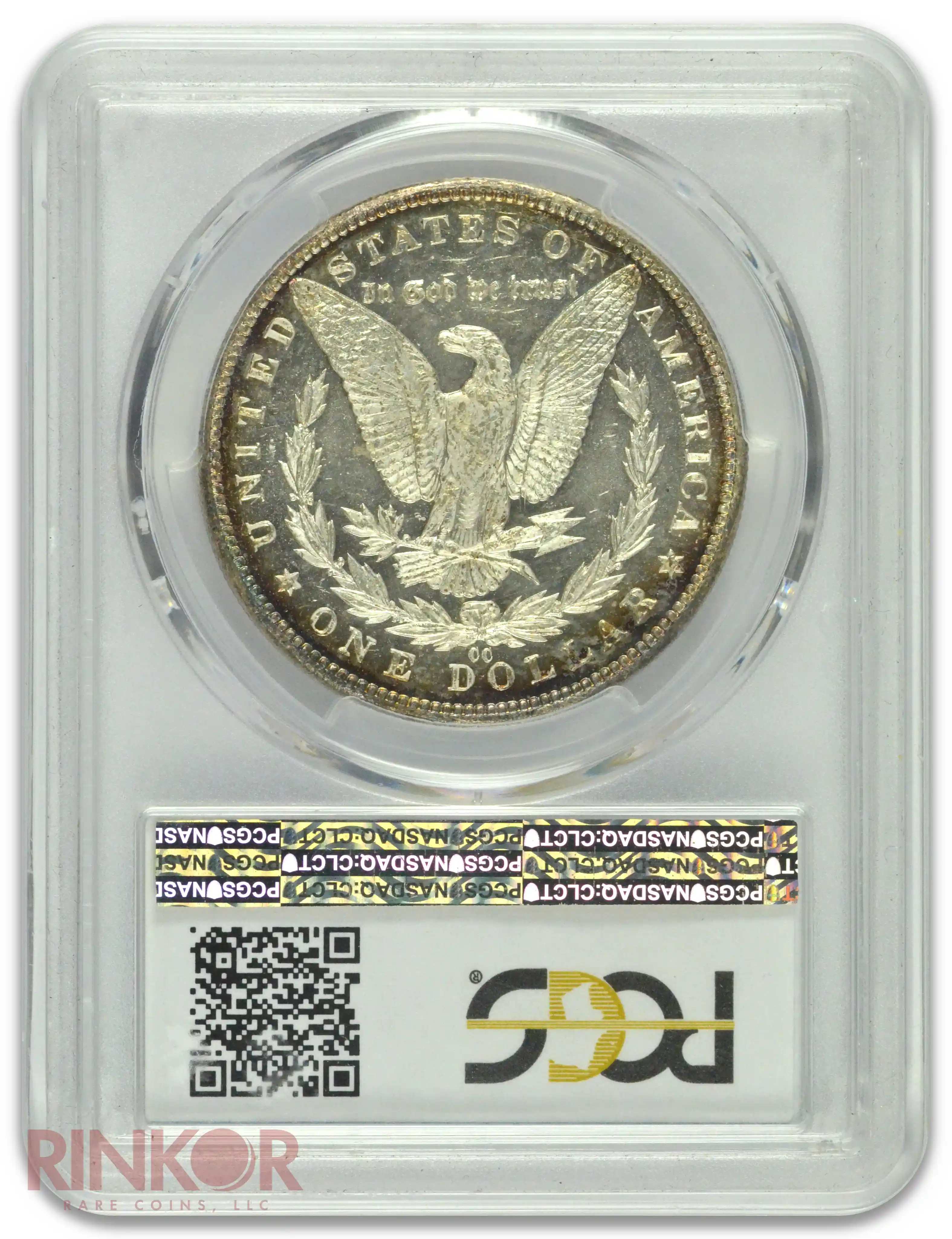 1890-CC $1 PCGS MS 64 DMPL CAC