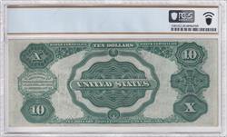 Fr. 303 1908 $10 Tombstone Silver Certificate PCGS Choice VF35 