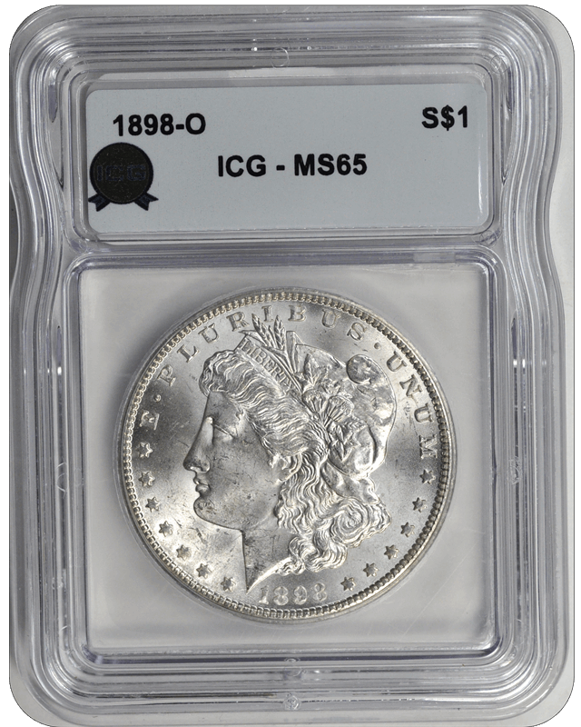 1899-O Morgan ICG MS 65