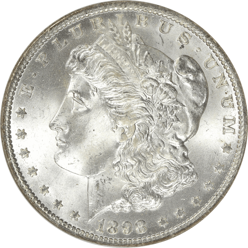 1898-O Morgan Silver Dollar  $1 NGC MS 65 CAC Certified