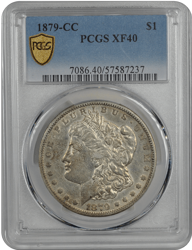 1879-CC Morgan PCGS XF-40