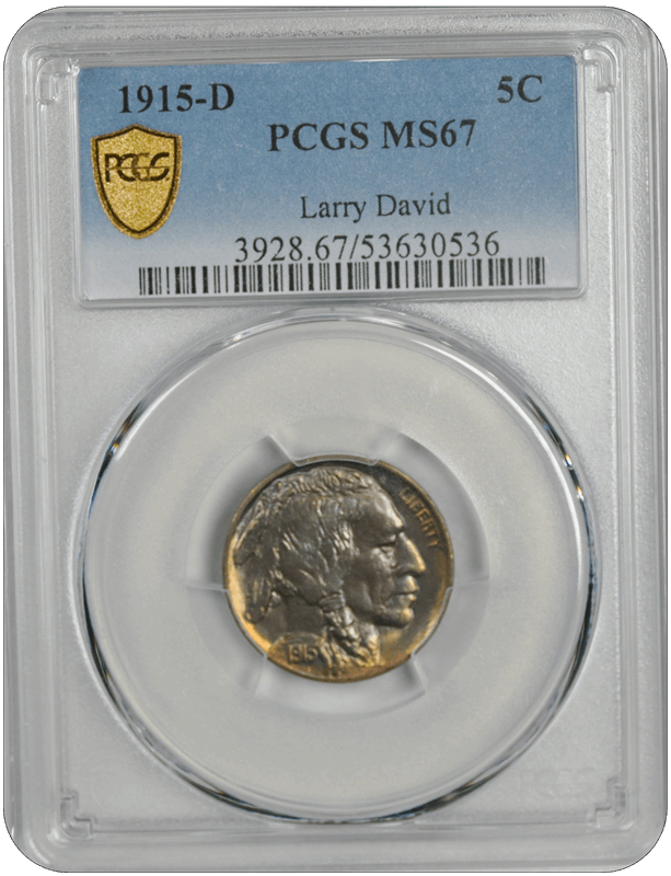 1915-D Buffalo PCGS MS 67