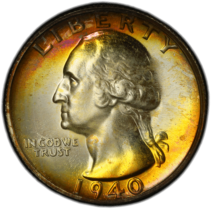 1940 25C PCGS PR 67+ CAC