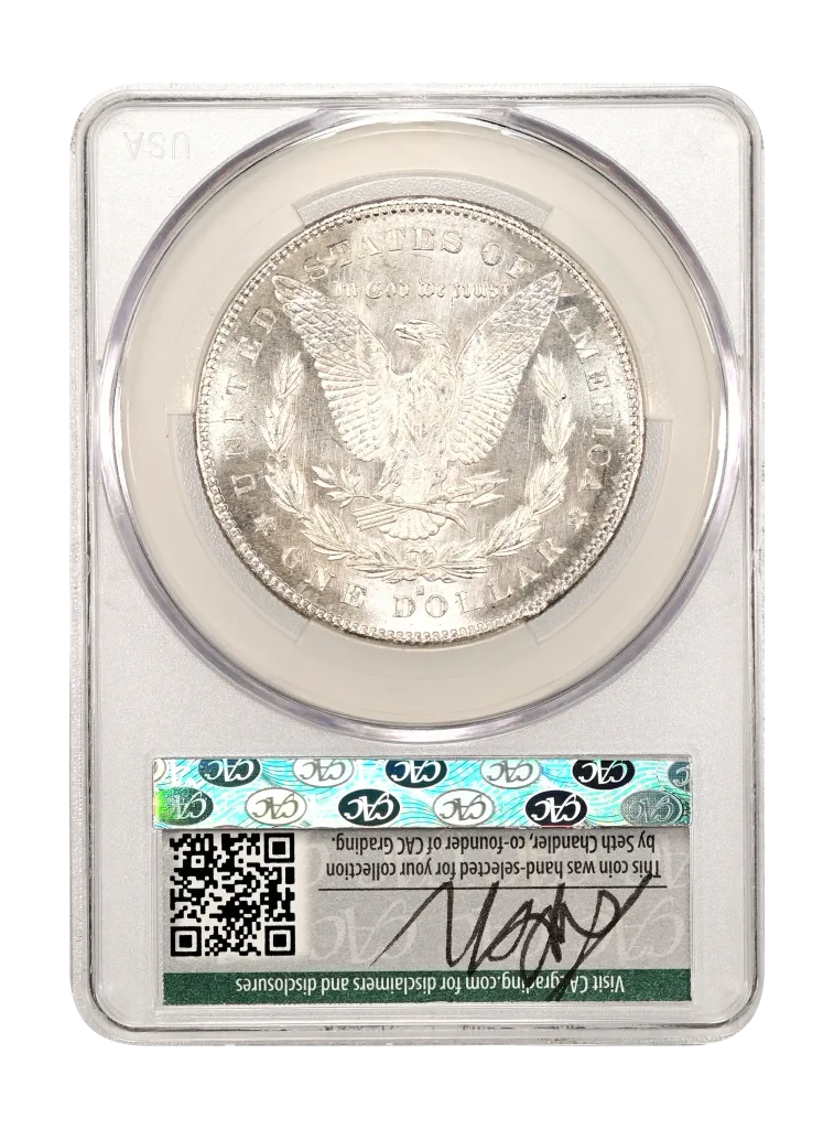 1878-S $1 CACG MS 65 WitterBrick