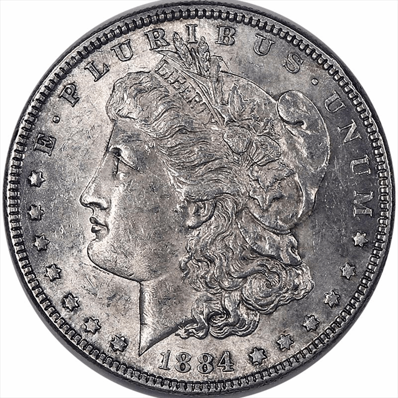 1884 Morgan Silver Dollar CH UNC